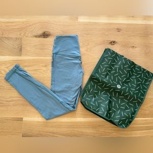 Lululemon Align pant. Size 8. Color blue. Great like new condition.